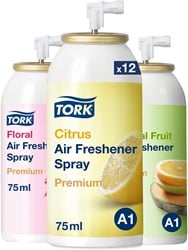 Tork luchtverfrisser spray A1 Premium Gemixt 236056 Doos 12 bus x75ml