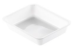 Duni schaal CPET 1-vaks wit Ecoecho 1200ml 115503 225x175x43mm Doos 300st.