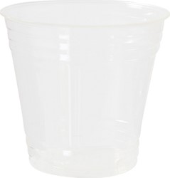 Duni beker PLA transparant Ecoecho 160ml 157857 Doos 20x50 stuks