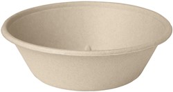 Duni salade bowl bag. bruin + Ecoecho 1000ml 177002 Ø194mm H=60mm Doos 8x40st.