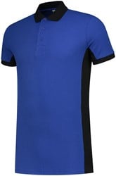 L&S polo Workwear Mt:3XL, royal blue/black Regular Fit, heren