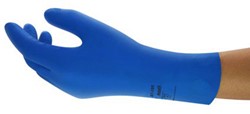 Ansell AlphaTec latex handschoenen blauw 87-195