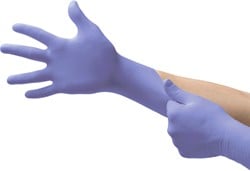 Ansell Microflex nitril handschoenen poedervrij paars 93-843