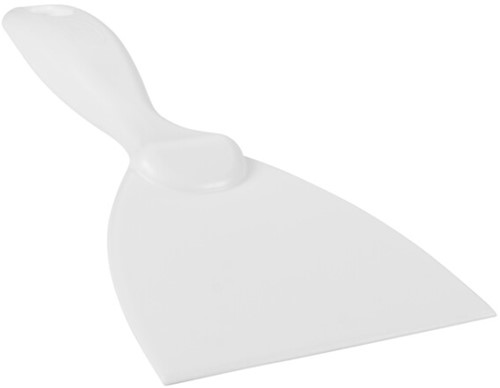 Vikan hygiene handschraper 102mm wit 40615 rechte brede schraper-2