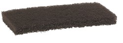Vikan schuurpad hard 12,5x24,5x2,3cm bruin 5523 doodlebug uitvoering