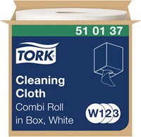 Tork Reinigingsdoek Wit W1/W2/W3 – Multifunctioneel en Sterk – 510137-2