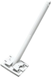 Taski padhouder wit met steel 420x120x85mm Doos 2 stuks
