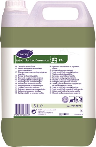 Taski Jontec Ceramica F4N natuurstenen vloerreiniger Can 5L