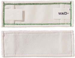 Taski MicroEasy micro mop 40cm microvezel vlakmop groen Pak 5 stuks