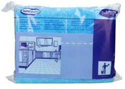 Diversey Suma Lavette hygienedoek  51x36cm blauw W1 semi-disposable Pak 25 stuks