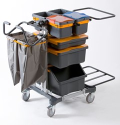 Taski Jonmaster werkwagen Mini Trolley gesloten