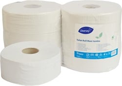 Diversey Maxi Jumbo toiletpapier recycled 2lgs 320m Pak 6 rol