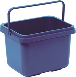 Taski emmer blauw 7L met handvat