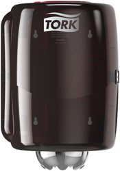 Tork boxpapierdispenser M2 Performance 659008 zwart/rood centerfeed