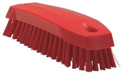Vikan hygiene werkborstel klein 165mm rood medium 35874
