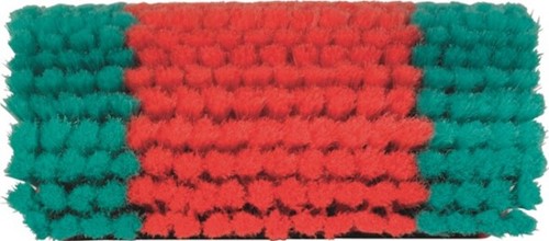Vikan transport hoekschrobber 280mm rood/groen 524752-2