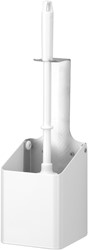 SanTRAL toiletgarnituur WBU 2 P RVS wit gepoedercoat wandmontage