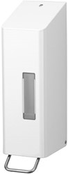 SanTRAL foamzeepdispenser 1200ml NSU 11 P/F RVS wit gepoedercoat met navulflacon