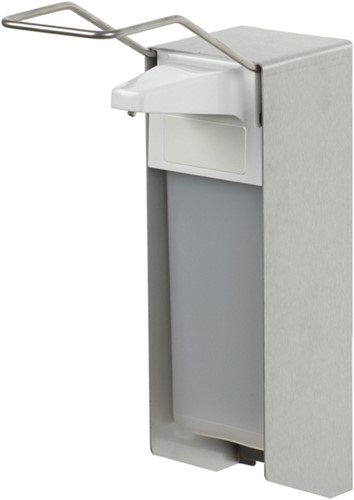 Ingo-man zeepdispenser 1000ml TLS 26E/25 RVS mat lange bedieningsbeugel