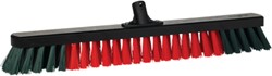 Vikan tranpsort werkplaats bezem 65cm hard 311752 rood/groen