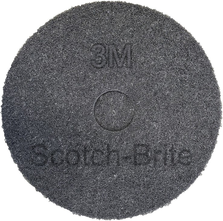 Scotch-Brite Super-Pad PPRT380 – 380 Mm Rotes Polierpad Für Einscheibenmaschinen & Scheuersaugautomaten, 5er-Pack – Für Die Tägliche Hartbodenreinigung