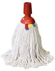 Minimop Spaans katoen 250g steelverbindig rood