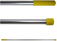 SYR aluminium steel 140cm geel met schroefaansluiting-2