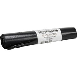 Powersterko T25 LDPE pedaalemmerzakken 20 liter 45x50 cm rol 20 stuks rol 25 stuks