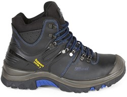 Grisport V-schoen 71001L S3 KN Mt:47, zwart/blauw, hoog model