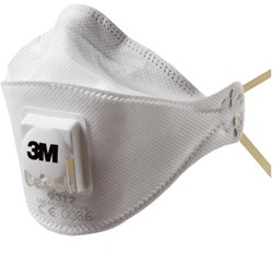3M Fijnstofmasker FFP1 inclusief ventiel 9312 Doos 10 stuks