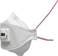 3M Fijnstofmasker FFP3 + inclusief ventiel 9332 Doos 10 stuks
