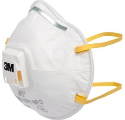 3M Fijnstofmasker FFP1 Inclusief ventiel 8812 Doos 10 stuks