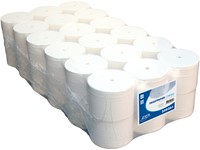 Euro toiletpapier coreless 100% cellulose wit 250202 2 lgs. 900vel Pak 36 rol