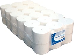 Euro toiletpapier coreless 100% cellulose wit 250202 2 lgs. 900vel Pak 36 rol