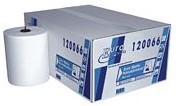 Rolhanddoek MaticPlus Cellulose 150m x21cm 129066 2 lgs, wit. Pak 6 rol