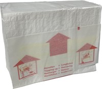 Vendor handdoekcassette 1360 wit tissue 2lgs netversterkt Doos 12x55m-2