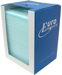 Euro Toptex sky blue nonwoven blauw P61469 42x38cm Doos 4x100 doek
