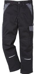 Kansas werkbroek 2019 LUXE Mt: 154 zwart/grijs ICON Fristads