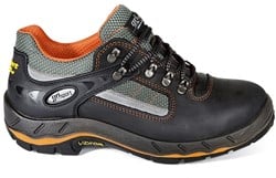 Grisport V-schoen 71605 S3 Mt:39, zwart/oranje,laag model