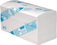 Euro handdoek Interfold cellulose wit 220073 3lgs 32x22cm Doos 20x125 stuks-2