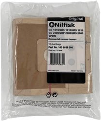 Nilfisk stofzak GD 910/GDS2000 HDS2000,Saltix 3/10, VP300 GD111. Pak 10st.