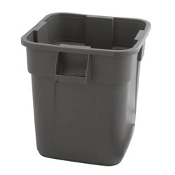 Rubbermaid Brute container vierkant 151,4L grijs