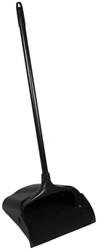 Rubbermaid Lobby Pro Stofblik Zwart met Lange Steel