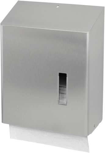 SanTRAL handdoekdispenser HSU 31 E RVS geborsteld