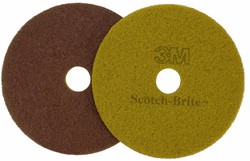 3M Scotch-Brite vloerpad 17" Diamond Sienna SBSI17 432mm