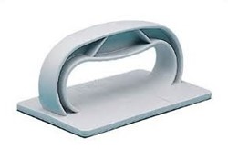 3M Handpad houder plastic 80x120mm, grijs