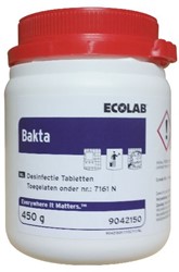 Ecolab Bakta desinfectietabletten Pot 250st
