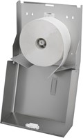 SanTRAL toiletroldispenser jumbo RHU 31 E RVS geborsteld-2