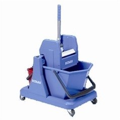 Ecolab Perfekt rolemmer Duo incl. strengenmoppers kunststof met stootrand