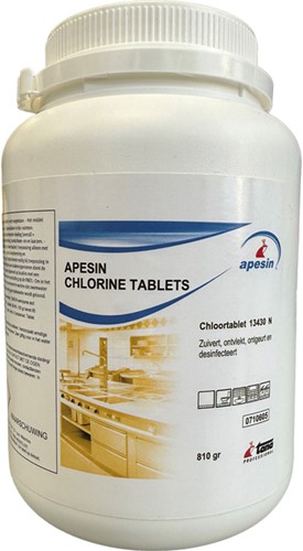 Tana APESIN chloortablet oppervlakken desinfectiemiddel Pot 300 tabletten